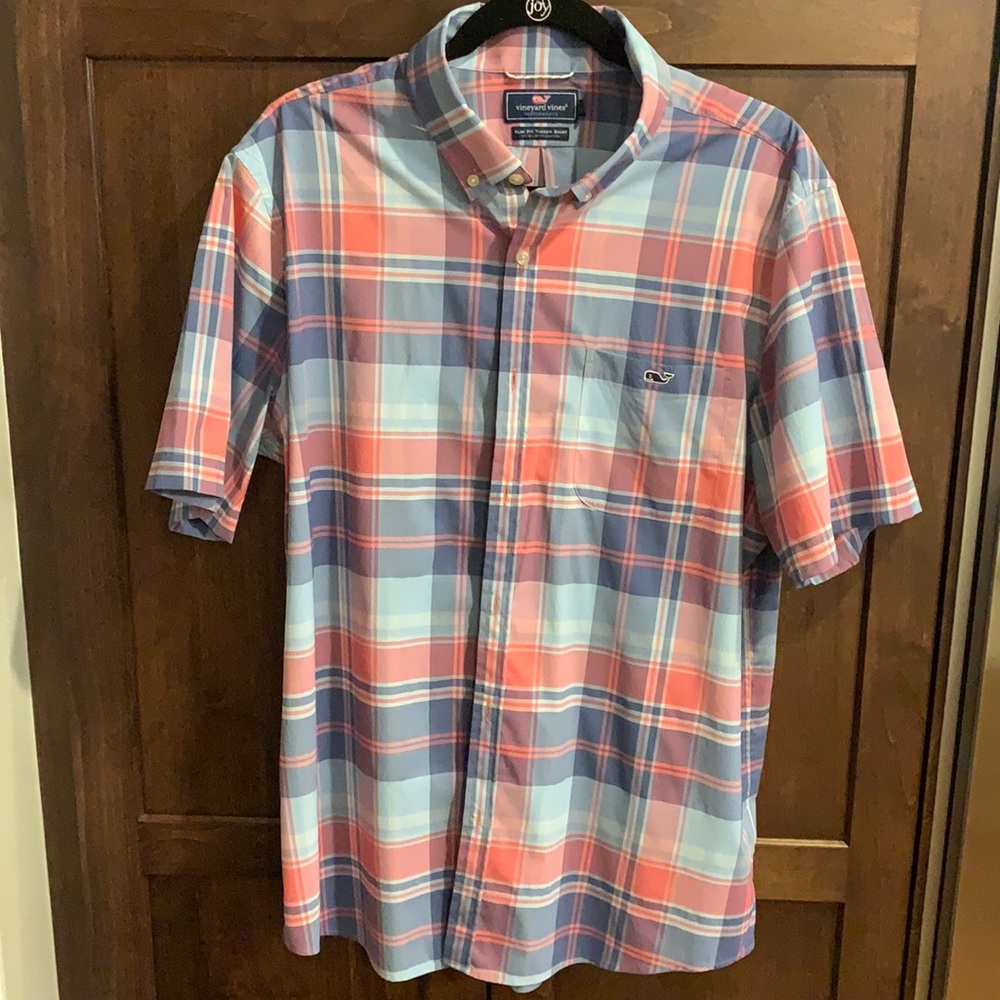 NWOT XL Vineyard Vines Slim Fit Tucker Shirt